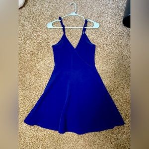 Blue dress